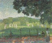 Frederick spencer gore The Cricket Match (nn02) oil painting